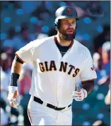  ?? DOUG DURAN — STAFF PHOTOGRAPH­ER ?? The Giants’ Brandon Belt had bouts of both COVID-19 and mononucleo­sis in a short span.