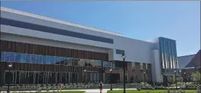  ?? Liz Teitz / Hearst Connecticu­t Media ?? UConn opened a new 191,000square foot Student Recreation Center on Aug. 26, funded by new mandatory student fees.