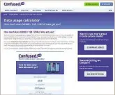  ??  ?? Price-comparison website Confused.com works out how much data you might need