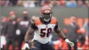  ?? Ron Schwane / Associated Press ?? Former Bengals defensive end Carl Lawson is excietd to play for the Jets and coach Robert Saleh.