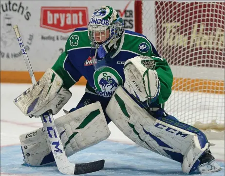  ?? STEVEN MAH/SOUTHWEST BOOSTER FILE PHOTO ?? Isaac Poulter was named the Swift Current Broncos Most Valuable Player for a second straight season.