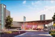  ?? COURTESY OF MMCT VENTURE ?? A new view of the proposed casino in East Windsor, which would have 2,000 slots and 60 table games.