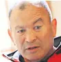  ??  ?? FORCED TO APOLOGISE England boss Eddie Jones