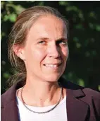  ??  ?? Dr. Regina Kohlmeyer, Scientific Officer, German Environmen­t Agency UBA.