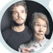  ??  ?? ● Chivalry stars Kit Hartington and Glenda Jackson