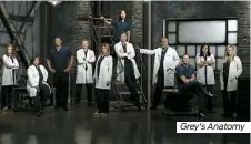  ??  ?? Grey's Anatomy