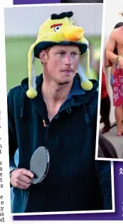  ??  ?? May 2006: A proper gent in his bowler, at a parade soon after he joined the army
July 2012: The prince of pranks in an Angry Birds hat at a Bristol music festival