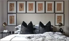  ?? COURTESY OF SCOTT GABRIEL MORRIS ?? An oversized throw and textured pillows help to elevate this master bedroom.