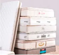  ??  ?? CRAFT a comfortabl­e bed with quality mattress that can help you sleep longer.