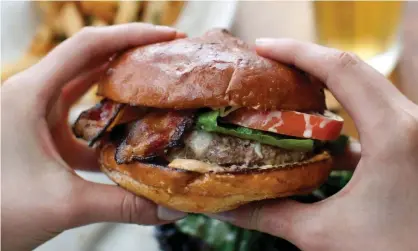  ??  ?? The amount of meat consumed per person has nearly doubled in the past 50 years. Photograph: Michael Berman/Getty Images