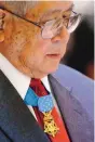  ?? EDDIE MOORE/JOURNAL ?? Medal of Honor recipient Hiroshi Miyamura in 2005.