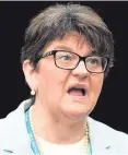  ??  ?? Critical: Arlene Foster