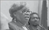  ?? JOHN WOIKE/HARTFORD COURANT ?? State Sen. Marilyn Moore lost the primary for mayor in Bridgeport, but she is continuing as a write-in candidate.