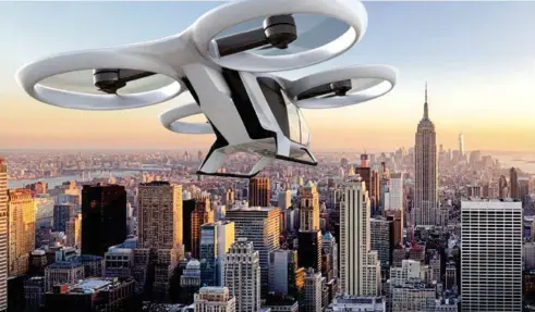  ??  ?? Above: CityAirbus aims to take flight in 2018