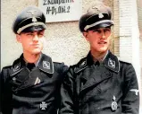  ?? ?? Two SS officers holding the rank of SSUnterstu­rmführer or (SS-Second/Junior assault leader)