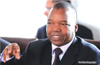  ??  ?? Dr John Mangudya