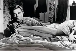  ??  ?? James Mason et Sue Lyon dans l’adaptation de Stanley Kubrick, 1962.