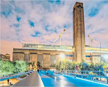  ??  ?? Clash of the titans: in 2018, Tate Modern (above) had 5.9 million visitors, compared to 5.8 million at the British Museum (below)