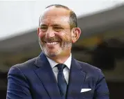  ?? ASSOCIATED PRESS ?? Major League Soccer Commission­er Don Garber says he hopes to pick a 30th team by the end of the year. He also defended an expanded playoff format.