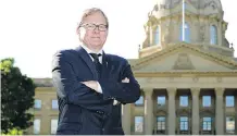 ?? LARRY WONG/ EDMONTON JOURNAL ?? Education Minister David Eggen says past Conservati­ve government­s did not allow school constructi­on to keep pace with population growth.