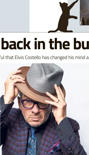  ?? — AP ?? Costello had previously declared in 2010 that he would not be recording any more albums.