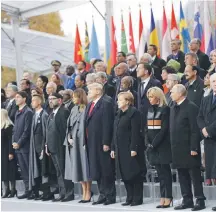  ?? |AP ?? 60 jefes de Estado y Gobierno tomaron parte en la ceremonia.