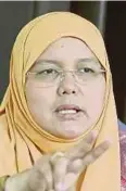  ??  ?? RAFIDAH Hanim