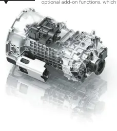  ??  ?? Ecotronic transmissi­on is aimed at medium-duty trucks, and is an automated transmissi­on.