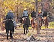  ?? Photo courtesty of Circle Z Ranch in Arizona ?? A colorful ride at Circle Z Ranch