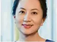  ?? Foto: Huawei, dpa ?? Meng Wanzhou ist die Tochter des Huawei-Gründers.
