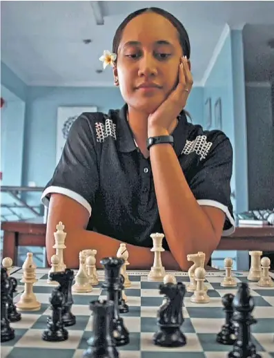  ?? Photo: FCF ?? Fiji Chess Federation president Hilda Vukikimoal­a- Kunau.