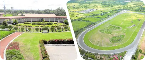  ?? ?? Saddle & Clubs Leisure Park is set inside Cavite’s premier residentia­l and recreation­al estate.