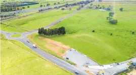  ??  ?? The 11.92ha block at Ohinewai is surrounded by land earmarked for the Sleepyhead estate.