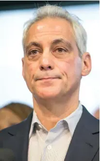  ??  ?? In a deposition released by the city, Mayor Rahm Emanuel struggled to remember details of his meeting with Quintonio LeGrier’s father shortly after LeGrier was killed.