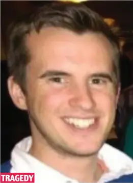  ?? ?? TRAGEDY Sportsman: James Goff, 34, who died in Tuesday’s crash