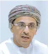  ??  ?? Mohammed bin Abdullah Al Mahrouqi, chairman of PAEW