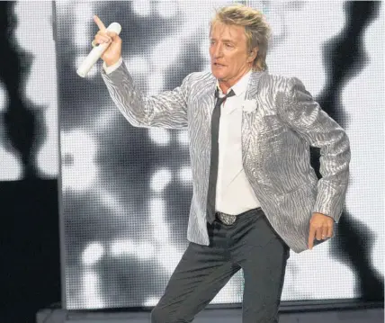  ?? AP ?? Rod Stewart says his knighthood has topped off a wonderful career.