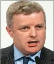  ??  ?? Chris Davies MP APOLOGY: