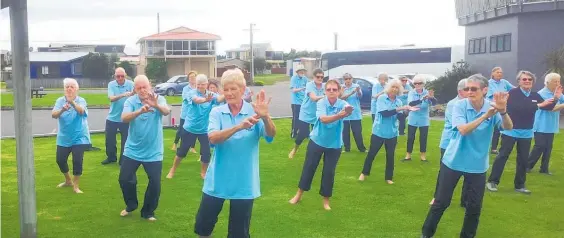  ?? ?? A free tai chi event will be held at the Palmerston North Chinese Associatio­n Hall on Saturday.