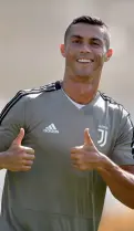  ?? (foto Juventus) ?? CR7 Cristiano Ronaldo