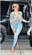  ?? ?? Beyoncé Knowles Every woman needs a reliable pair of skinny jeans
in their wardrobe