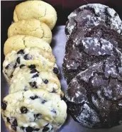  ?? ?? Peanut Butter Cookies, Malicious Cookies and Chocolate Crinkles