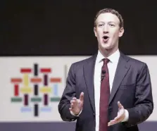  ?? Ansa / LaPresse ?? Papabili Mark Zuckerberg, inventore di Facebook. Sopra, Joe Biden. Sotto, George Clooney