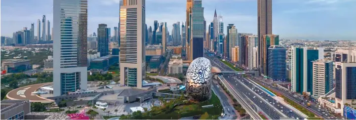  ?? أرشيفية ?? دبي احتلت المرتبة األولى إقليميًا والسادسة عالميًا كأفضل مدينة في العالم.