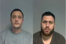  ?? Picture: Thames Valley Police ?? JAILED:
From left;
Ilir Biba and Marjan Prendi have been jailed for two years