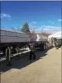  ?? DFM FILE PHOTO ?? In this photo from 2017, food donated to the annual Lt. Patty Simons Law Enforcemen­t Food Drive is loaded onto trucks at Elmwood Park Zoo.