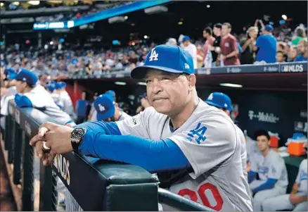  ?? Wally Skalij Los Angeles Times ?? DAVE ROBERTS, 2016 manager of the year, took heat for his pitching decisions during the Dodgers’ World Series loss to Houston.