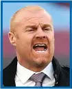  ??  ?? CLARETS CHIEF: Dyche