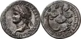  ?? ?? Nero, 54-68. Sestertius, around 65, Lugdunum. From
NAC auction 27 (2004), No. 337. Very
rare. Very fine + / About extremely fine. Estimate: 20,000 euros. Hammer price: 42,000 euros