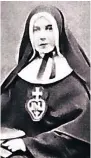  ??  ?? DEVOTED Nun Elizabeth worked in the city’s slums